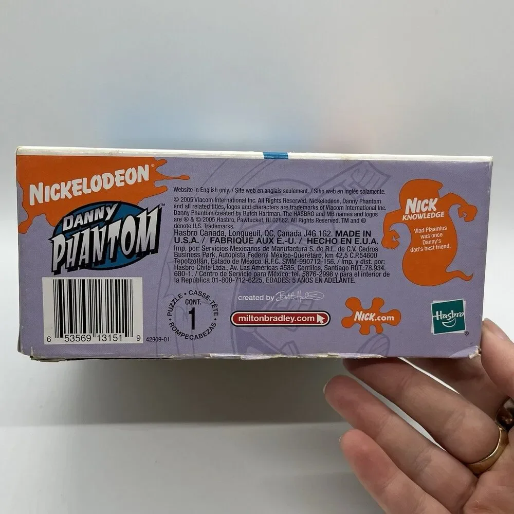 Vintage 2005 Danny Phantom Puzzle 100 Pieces Nickelodeon Complete READ